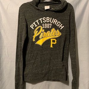 Pittsburgh Pirates Long Sleeve Hooded Shirt